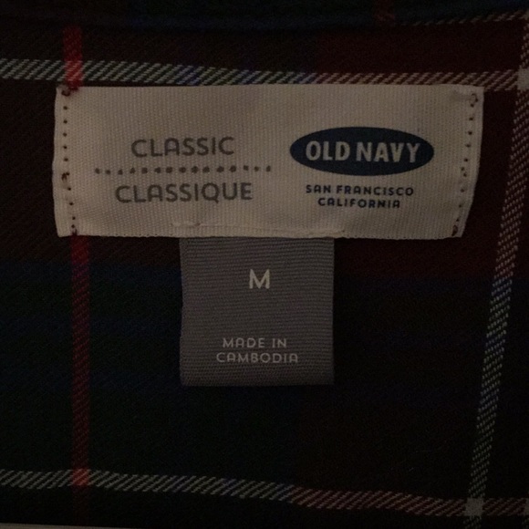 Old Navy Flannel Button Down - Picture 3 of 6